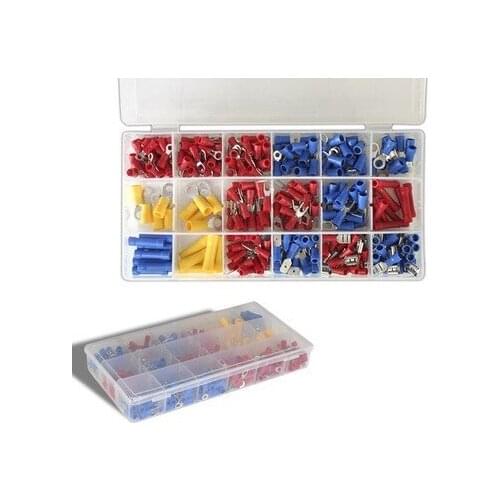 Freeshipping 18models 450pcs Insulated terminal with a 18-frame storage box
