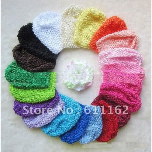 Free Shipping 400pcs Baby Crochet Waffle Hats And Waffle Beanie Hats & Caps many colors Sol