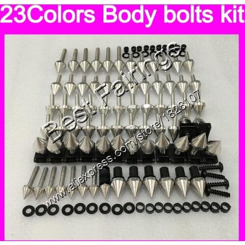 Fairing bolts full screw kit For HONDA VTR1000F 1997 1998 1999 2000 2001 2002 2005 VTR 1000 F 1000F 97 Complete Body screws Nuts