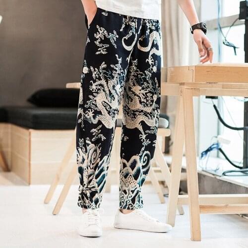 Large Size Men Yoga Pant Linen Loose Quickly Dry Sweatpants Jogger Training Gym Workout Running Casual Sport Pant Sportswear