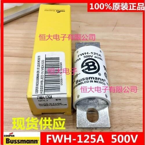FWH-125A imported Bussmann fuses 125A 500V