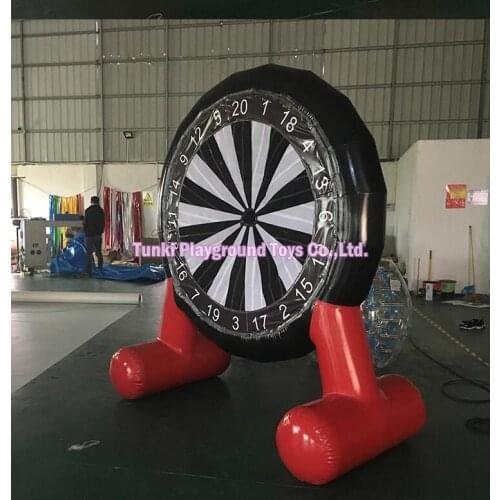 Giant inflatable football dart board for sale, cheap inflatable soccer dart game, carnival inflatables
