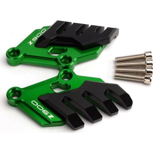 Suitable For Kawasaki Z900 Refit CNC Front Caliper Trim Cover Anti Falling Rubber Protection Block Safety Accessories In 17-19