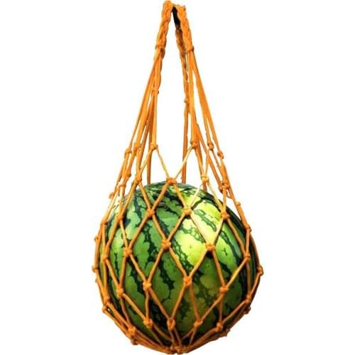 Nylon Melon Hammocks Nets Mesh Bag For Football Basketball Soccer Volleyball