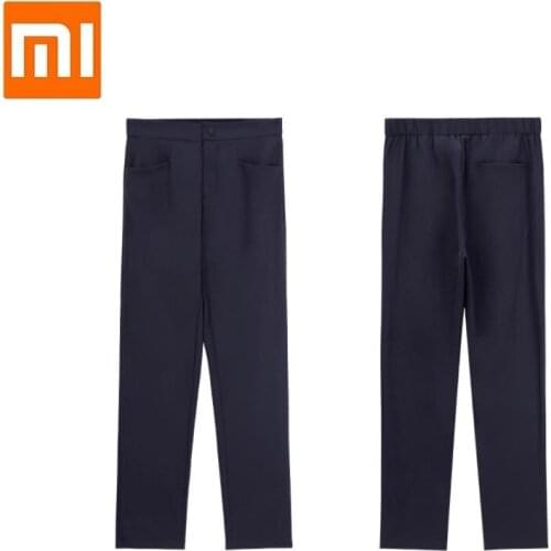 New Man stretch and smooth lightweight casual pants Loose Straight trousers Skin-friendly elastic force Sweatpants