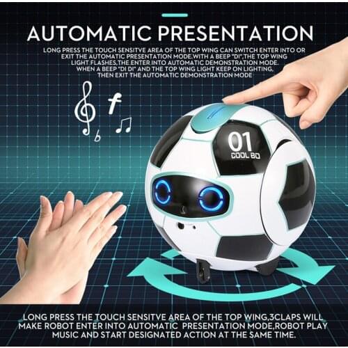 Educational Robot Gesture Control RC Robot Smart Robot Toy Smart Dancing Music Robot Voice Recognition Dialogue Gesture Control