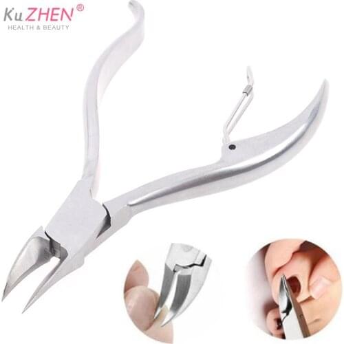 Pro Stainless Steel Nail Clipper Ingrown Toe Foot Nail Correction Nippers Dead Skin Remover Nail Tools Toenail Cuticle Scissor