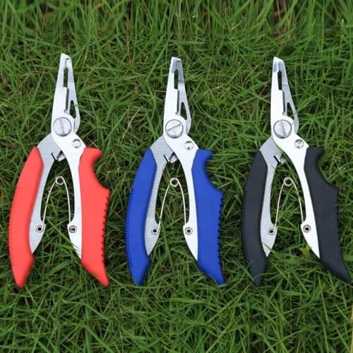 Fishing Pliers Aluminum Alloy Scissors Hook Remover Fishing Tools Line Cutter Multifunctional Knot Fishing Equipment For Fishing