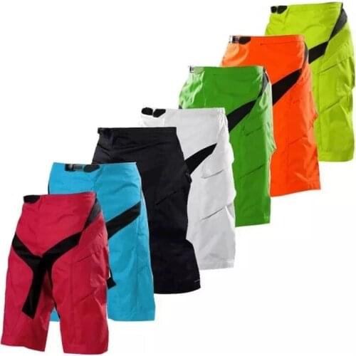 Race MTB Bike MX DH Shorts Motorcycle Downhill Shorts Summer Outdoorr Sport Casual Short Pants With Hip pad TD