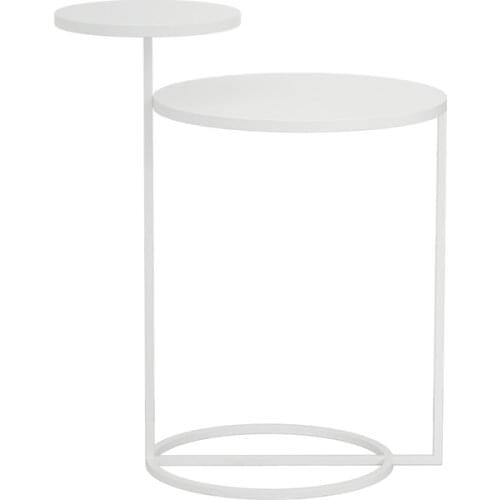 Modern simple iron tea table Nordic small family living room corner table creative household sofa side table