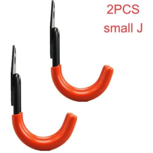 RERO 2PCS Heavy Duty Metal Hooks Bike Hanger Hook Wall Mount Garage Hook Garden Kitchen Storage Tools