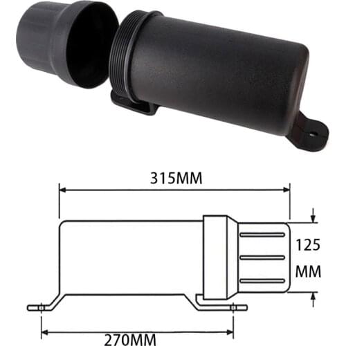 Universal Off-Road Motos Motorcycle Accessories Waterproof Tool Tube Gloves Raincoat Storage Box