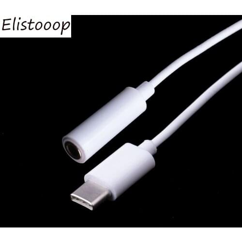 USB Type-C to 3.5mm AUX Audio Cable USB C 3.1 To 3.5mm Earphone cable Music Port Adapter Connector