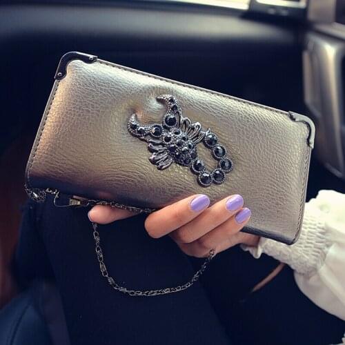 Vintage Women Wallets cartera mujer Fashion Ladies Long Zipper Wallet Clutch Bag Card Holder Wallet New 2020 portfel damski