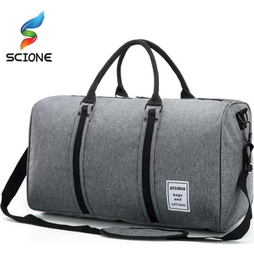 Hot Big Capacity Outdoor Sports Fitness Shoulder Bags Multifunction Sporting Travel Handbag Training Gym Bag For Women Men