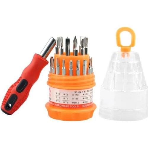 31 In 1 Screwdriver Set Precision Phone Computer Camera Slotted Phillips Screwdriver Tools Torx Hex Screw Driver Set