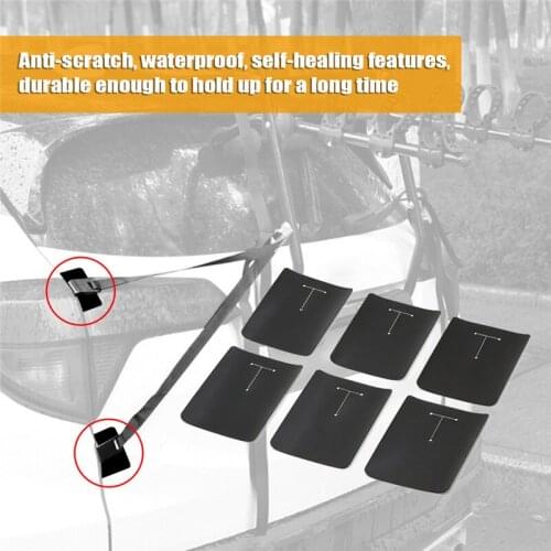6 Packs Car Scratch Protector for Trunk Bike Racks Bike Rack Pads Car Paint Protective Pads Anti-Scratch Protection Trunk Paint