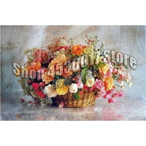 Diamond Painting Gardening & Flowers Still Life DIY Diamond Embroidery Full Square Drill Christmas Bouquet Rhinestone Decor Gift
