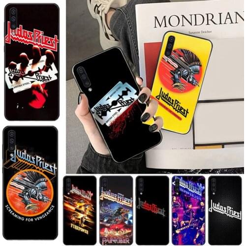 Judas Priest Rock Band Logo Phone Case For Samsung galaxy S 7 8 9 10 20 edge A 6 10 20 30 50 51 70 note 10 plus