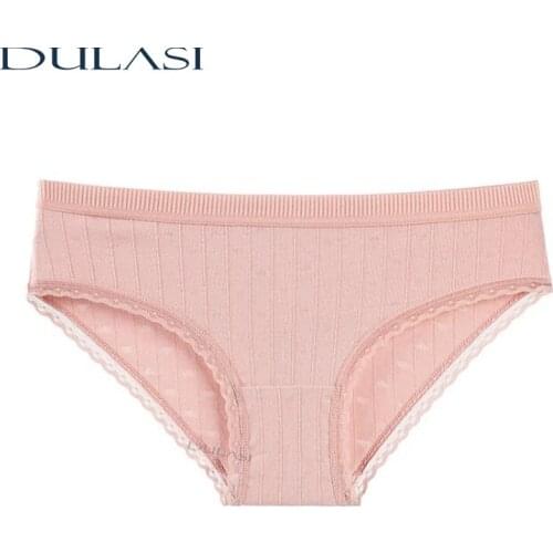 Cotton Teenage Underwear Breathable Panties Colorful Underpants Sexy Lace Lingerie Recommend Large Size Fashion 2020 Recommend