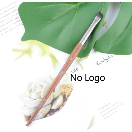 1 piece #172 Angled Eyebrow Makeup brush detail eye shadow liner long handle Natural wood Professional Make up brushes