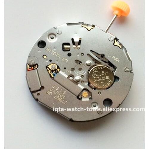 Miyota JS15 Stop Watch Date Quartz Movement Japan Made New