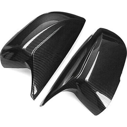 Q50 Cap Cover Q70 QX30 Replacement 2014-21 2pcs Add-On Carbon Infiniti
