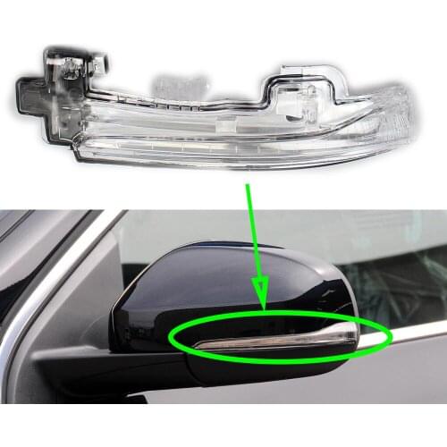 Turn Signal Light For Volvo S60 V40 2012 2013 2014 2015 2016 Car Side Mirror Light Indicator Auto Rear View Mirror Lamp