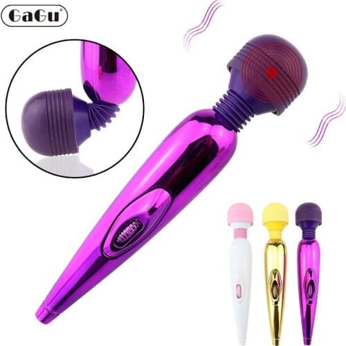 GaGu High Speed Powerful Vibrator G Spot Magic Wand Sex Pulsation Waterproof Female Vagina Clitoris Massager Sex Toys For Woman