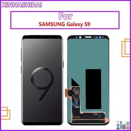 For Samsung Galaxy S9 G960 G960f G9600 LCD Display Super AMOLED Touch Screen Frame Assembly Replacement Repair Parts