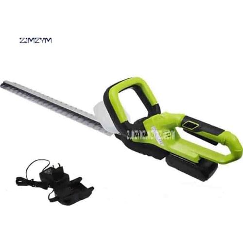ZJMZYM New Rechargeable Electric Hedge Trimmer CT-20HT Garden Pruning Machine Portable Wireless Hedge Trimmer 51cm 20V 9/16 "