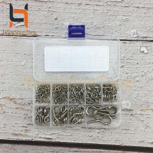 0#-8# Threaded Iron Hook / Light Hook Self-tapping Hook / Sheep Eye Socket Hook / Rings / Sheep Eye Screws