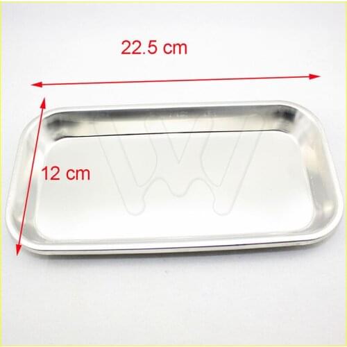 1 PCS Dental Stainless Steel Medical Tray Lab Instrument High Quality