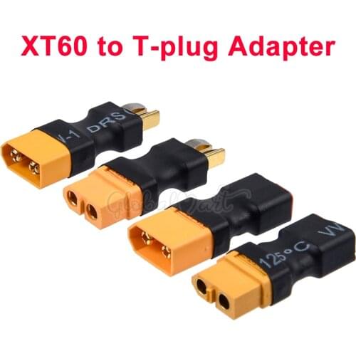1PCS XT60 Male Female to T Male Plug / XT60 Female to T-Plug Female Adapter For RC Helicopter Quadcopter LiPo Battery Connector
