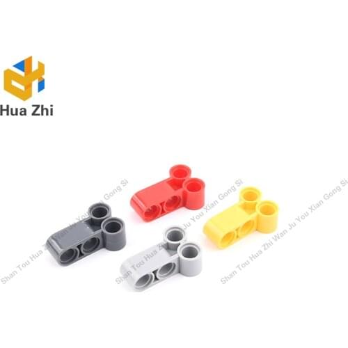 "Building Blocks Parts 32557 10PCS Technic Pin Connector Perpendicular Long LEGOING MOCS Education"