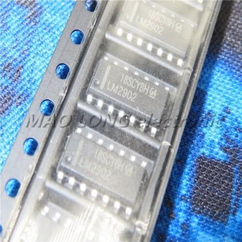 10PCS/LOT LM2902DR SOP14 LM2902 SOP SMD new and original IC In Stock