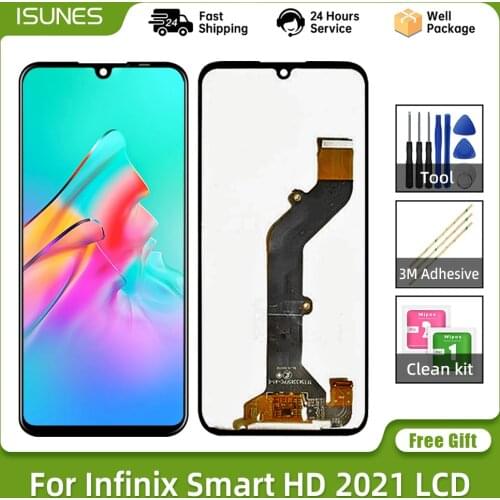 6.1" Original For Infinix Smart HD 2021 X612 LCD Display Touch Screen Digitizer Assembly New 612B LCD Repair Replacement Parts