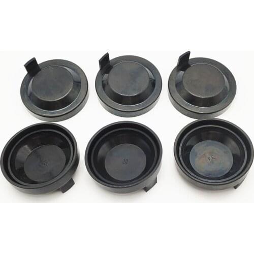 6PCS New Headlight Seal Cover Protective Dust Cap 6Q0941607D For Passat Polo Touran Skoda Octavia Rapid Car Accessories