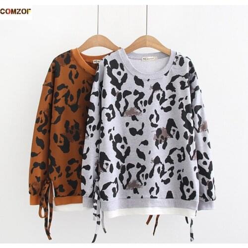 COMZOF Women's Sweatshirts With Long Sleeves