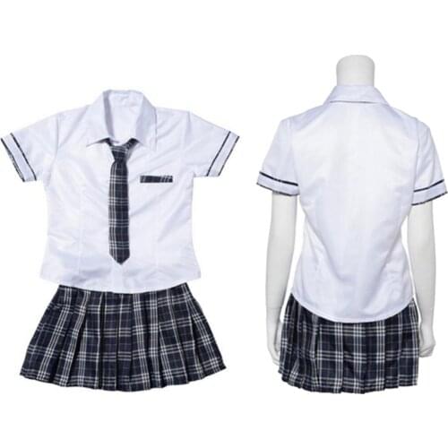Cosplay Student JK Uniform Dress Suit Set Japanese Sailor School Uniform Full Set Girls Costume A-Line Skirt Korean High School