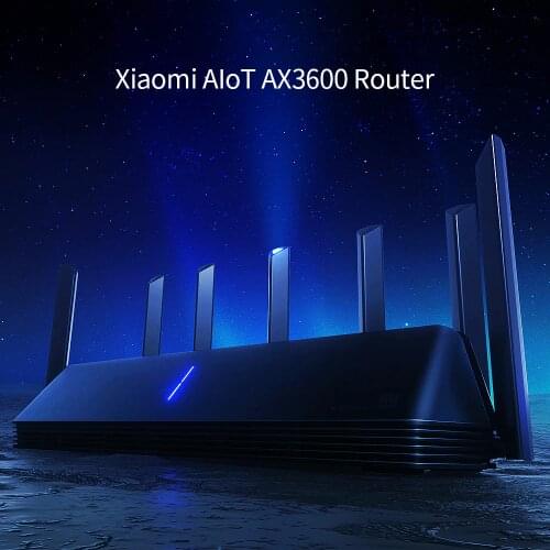 Xiaomi AIoT AX3600 Router Wifi6 Gigabit 2976Mbs Dual-Band WiFi Router WiFi Signal Amplifier with 6 High Gain Antennas