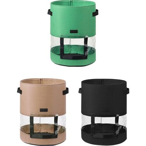 Plant Grow Bags Home Garden Potato Pot Greenhouse Vegetable Seedling Growing Bags Moisturizing Jardin Vertical Garden Bag