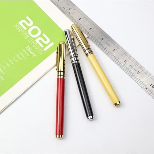 Metal Luxury Boxed Fountain Pen 0.5mm Nib High Quality Iraurita Luxury Signature Ink Pen Office School Stationery Supplies
