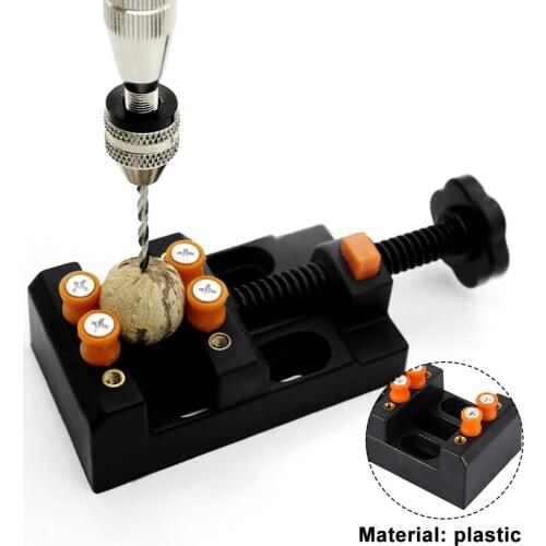 Miniature Hobby Clamp on Table Bench Vise Tool Table Vice Carving Bench Clamp Drill Press Flat Tool Vice Muliti-Funcational