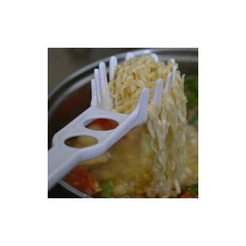 Multifunctional 2 In 1 Plastic Japanese Noodles Scoop & Spaghetti Measure Kitchen Tools