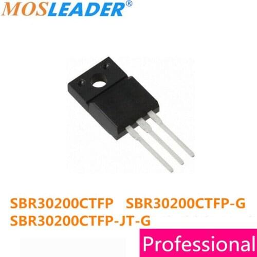 Mosleader 50pcs TO220F SBR30200CTFP SBR30200CTFP-G SBR30200CTFP-JT-G High quality