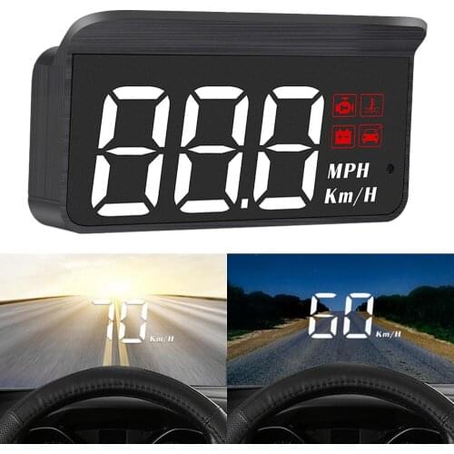 Overspeed ​​​​Warning Windshield Projector Multifunction M3 OBD2 HUD Auto Accessories Digital Electronic Car Head Up Display