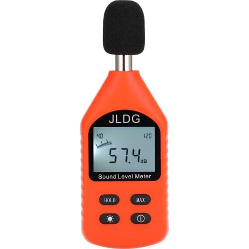 JD-118 Noise Measuring Instrument db Meter 30~130dB Mini Audio Sound Level Meter Decibel Monitor