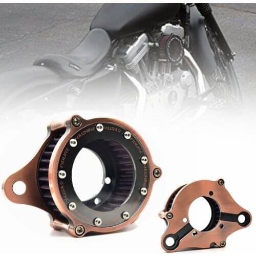 Air Cleaner Intake Filter System Kit For Harley Motor Sportster Dyna Softail