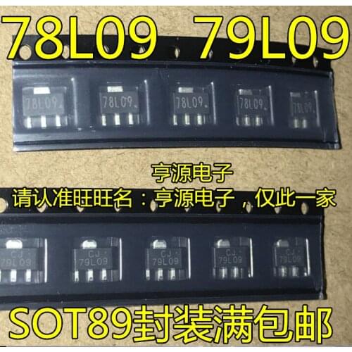 10pieces CJ79L09 79L09 L79L09 78L09 CJ78L09 L78L09 SOT89